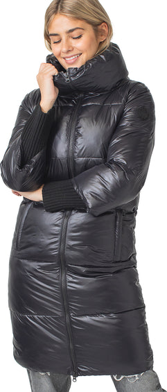 Toboggan Canada Clarice Ribbed Long Puffer Jacket - Women's