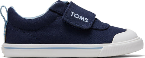 TOMS Navy Canvas Tiny Dohny Sneakers - Toddler