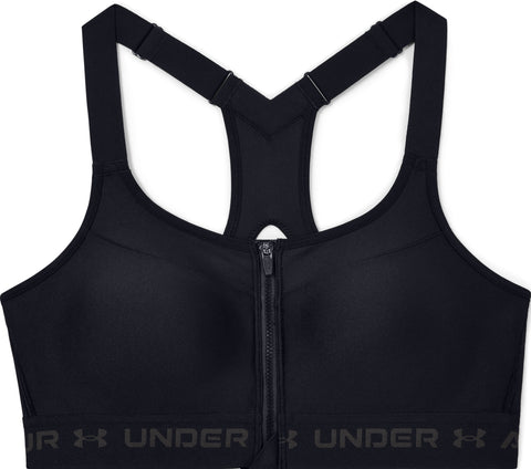Under Armour Armour High Crossback Zip Sports Bra - Women's