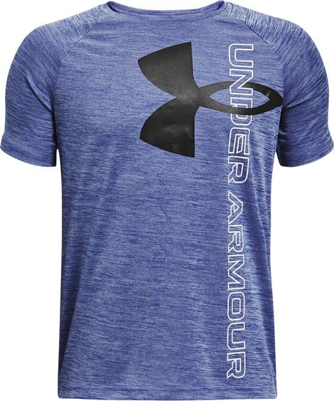 Under Armour Tech Split Logo Hybrid Short Sleeve T-Shirt - Boys