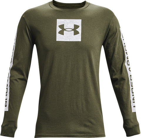 Under Armour Camo Boxed Sportstyle Long Sleeve T-Shirt - Men's