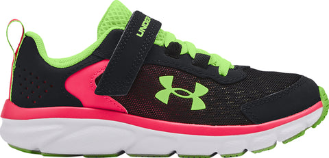 Under Armour Pre-School Assert 9 AC Running Shoes - Girls