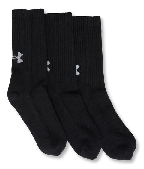 Under Armour Training Cotton Crew Socks - Boys