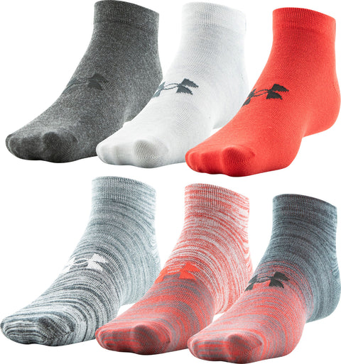 Under Armour UA Essential Light Lo Cut Socks - 6-Pack - Men's