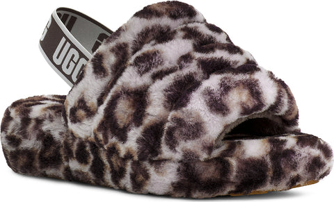 UGG Fluff Yeah Slide Panther Print - Women's