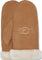 UGG Sheepskin Emroidered Logo Mitten - Women's - Chestnut