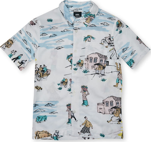 Vans Kide Camp Short Sleeve Shirt - Boys