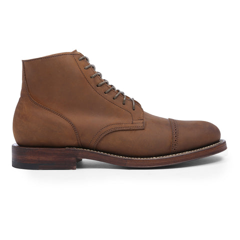 Viberg Tobacco Chamois Service Boots - Men's