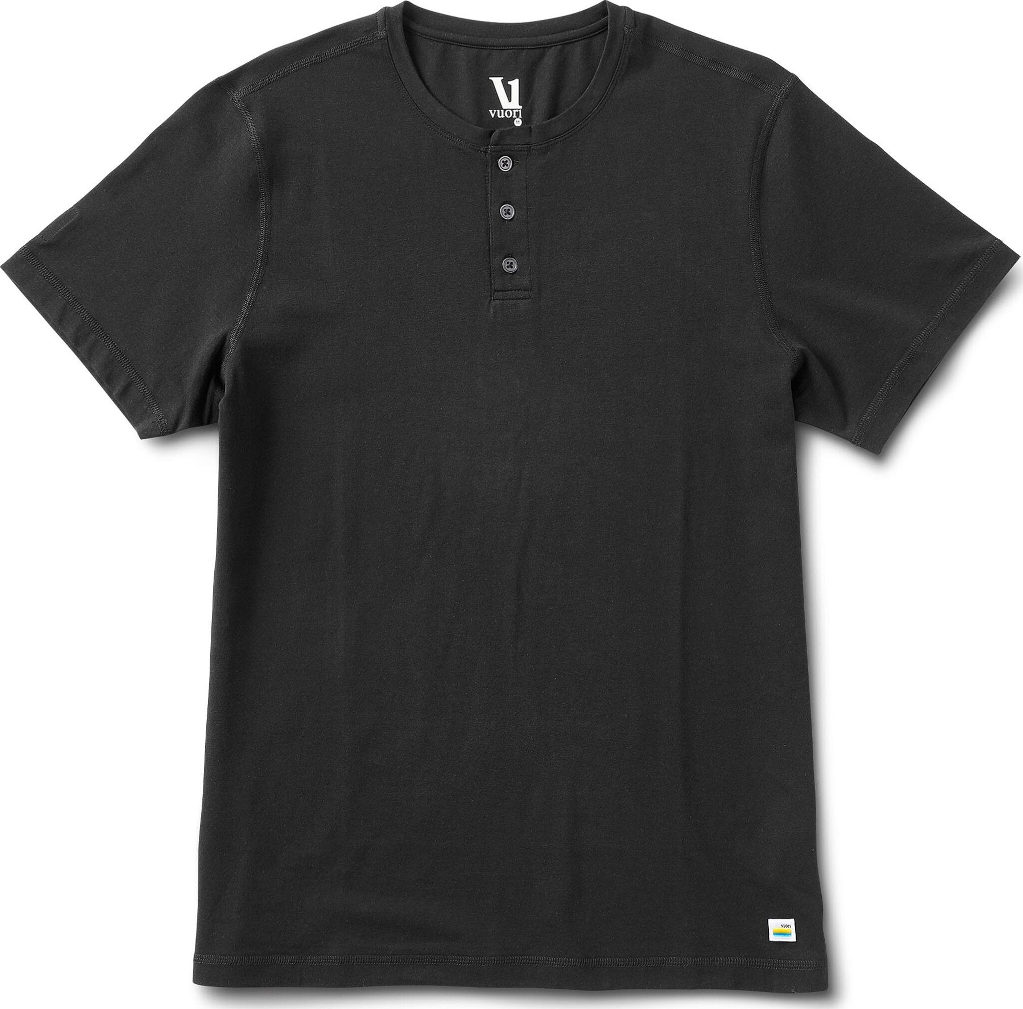Vuori Ever Henley Short Sleeve T-shirt - Men's | Altitude Sports