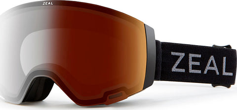 Zeal Optics Portal Ski Goggles - Dark Night Frame - Automatic + GB + Sky Blue Mirror Lens