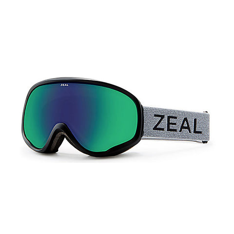 Zeal Optics Forecast Ski Goggles - Greybird Frame - Jade Mirror Lens