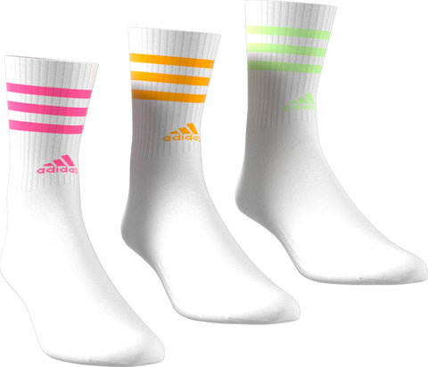 adidas 3-Stripe C Spw Crew 3 Pairs Sock - Kid's