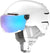 Atomic Savor Visor Stereo Helmet - Unisex - White Heather