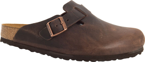 Birkenstock Boston Soft Footbed Oiled Leather Mules - Unisex