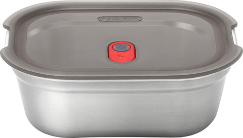 black+blum Meal Prep Large Steel Food Box