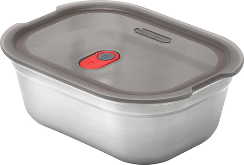 black+blum Meal Prep Medium Steel Food Box