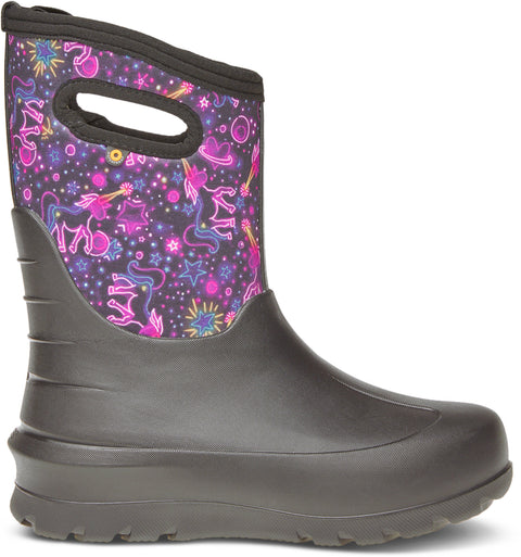 Bogs Neo-Classic Neon Unicorn Winter Boots - Kids