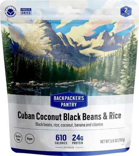 Backpacker's Pantry Cuban Coconut Rice and Black Beans 