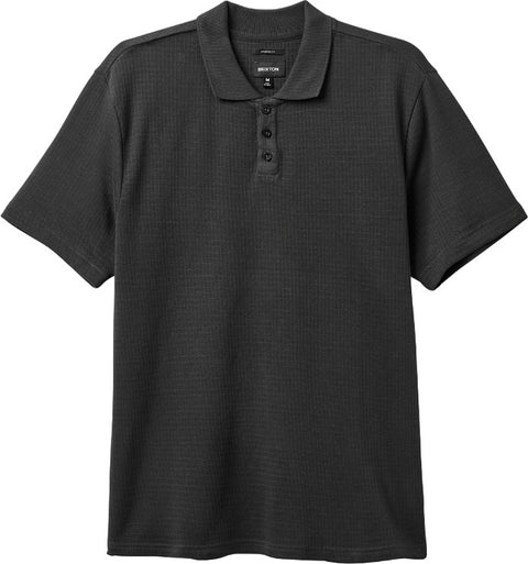 Brixton Waffle Knit Short-Sleeve Polo - Men's