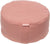 B Halfmoon Mod Linen Meditation Cushion - Rose Clay