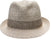 Canadian Hat Felix Paper Straw Fedora Hat - Unisex - Natural Mix