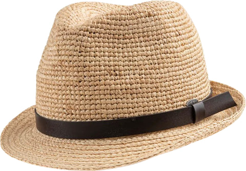 Canadian Hat Carl Leather Trim Fedora Hat - Unisex