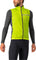 Castelli Squadra Stretch Vest - Men's - Electric Lime - Dark Gray