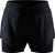 Craft ADV Essence 2-In-1 Shorts - Women's - Black