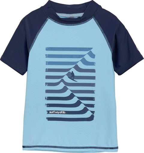 Color Kids Printed Swim T-Shirt - Youth