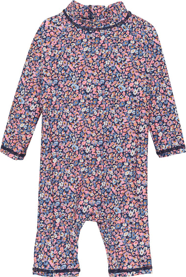 Color Kids All-Over Print Long Sleeve Swimsuit - Baby