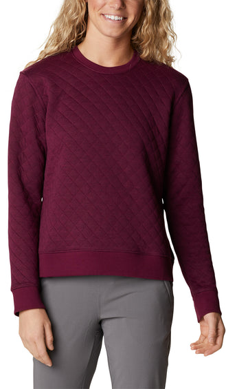 Columbia Lodge Quilted Crew Sweatshirt - Women's