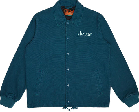 Deus Ex Machina Records Canvas Coach Jacket - Men's