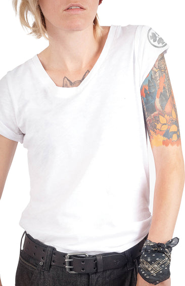 Dovetail Workwear Solid V-Neck Tee - Women's