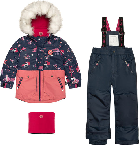 Deux par Deux Two Piece Snowsuit - Big Kids