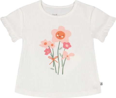 Deux par Deux Rib Top - Baby Girls