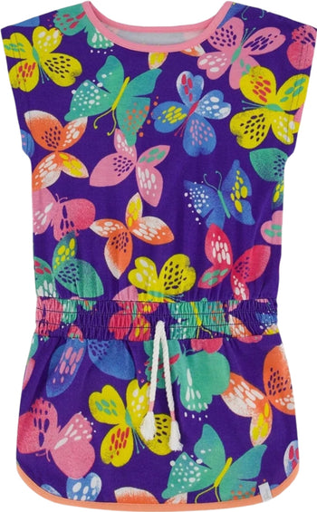 Deux par Deux Printed Tunic - Little Girls