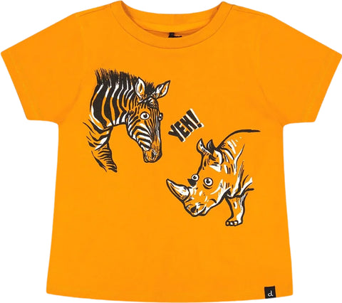 Deux par Deux Organic Cotton Printed T-Shirt - Big Boys