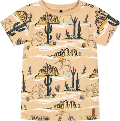 Deux par Deux Organic Cotton Printed T-Shirt - Little Boys 