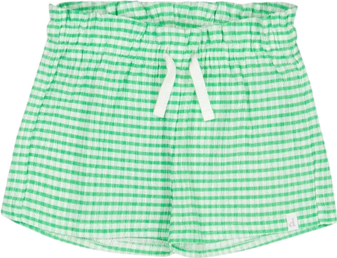 Deux par Deux Crinkle Jersey Shorts - Little Girls