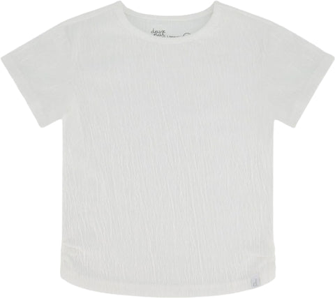 Deux par Deux Crinkle Jersey Top - Little Girls