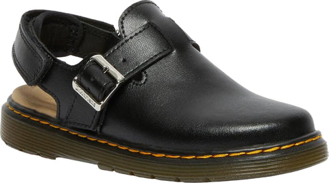 Dr. Martens Jorgie Leather Mules - Youth