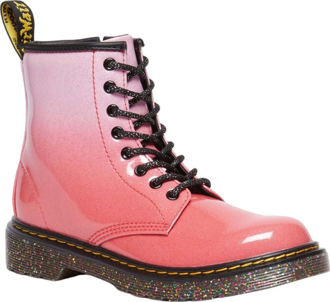 Dr. Martens 1460 Gradient Glitter Leather Lace Up Boots - Junior