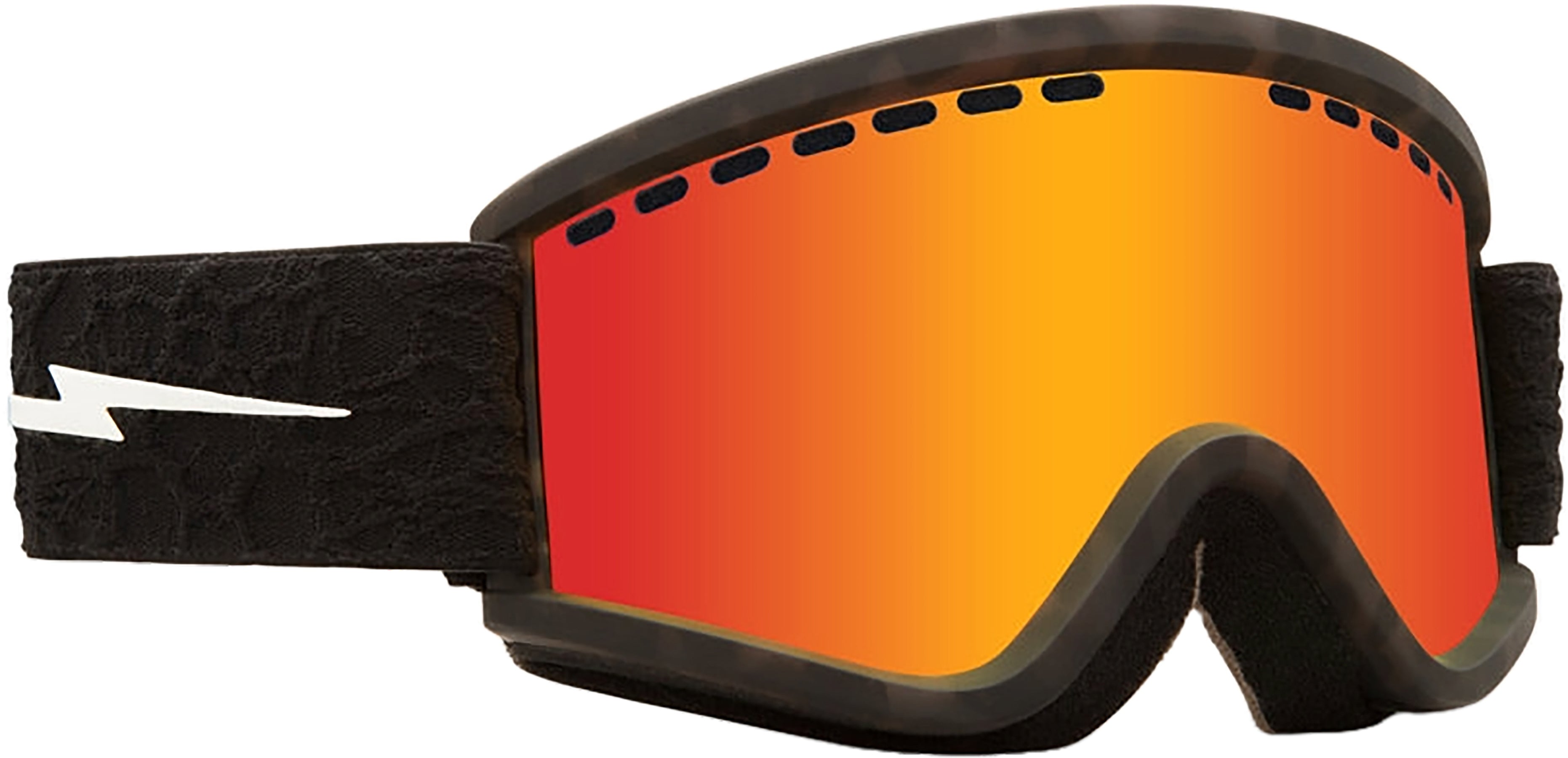 Electric EGVK Black Tort Nuron - Red Chrome Goggles - Youth