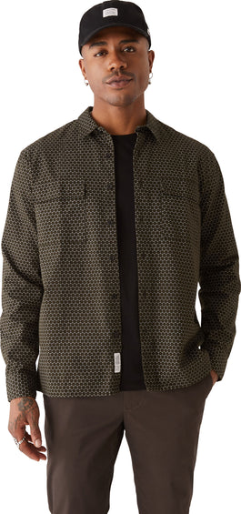 Frank And Oak Loose Fit Printed Shirt - Men's