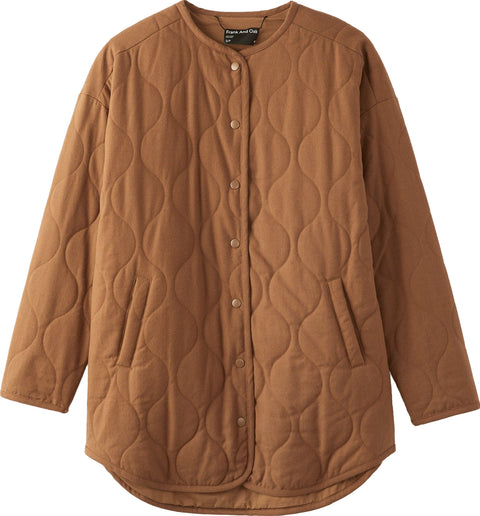 Frank And Oak Long Quilted Overpiece - Women's