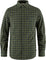 Fjällräven Ovik Flannel Shirt - Men's - Laurel Green - Indigo Blue