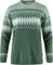 Fjällräven Övik Path Knit Sweater - Women's - Deep Patina - Misty Green