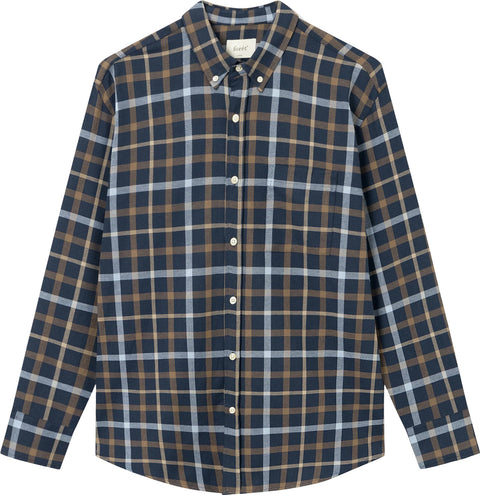 forét Grip Check Flannel Shirt - Men's