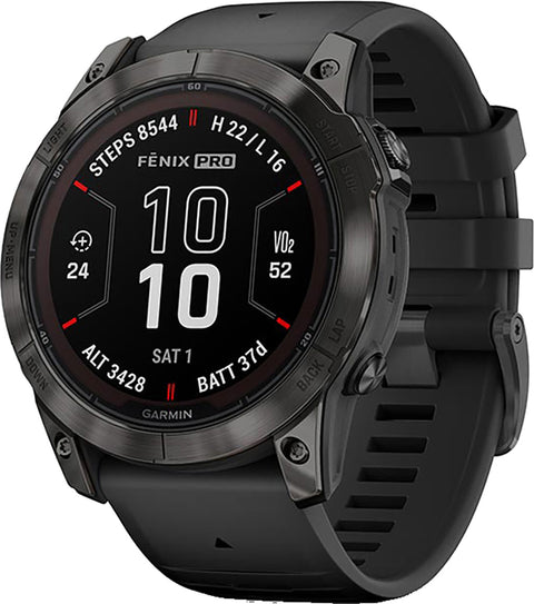 Garmin Fenix 7X Pro Sapphire Solar Smart Watch - Unisex