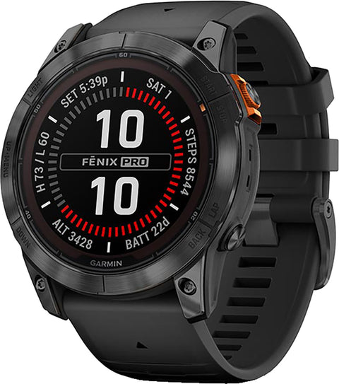 Garmin Fenix 7X Pro Solar Smart Watch - Unisex